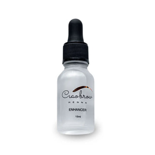 Henna enhancer 15ml by Ciaobrow - professional colour intensifier that prolongs henna brow results with just 2 drops per mix