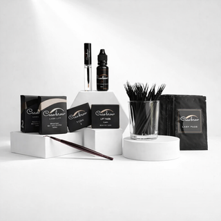 Lash lift kit by Ciaobrow - complete professional treatment set with lifting cream, neutraliser, shields, pads, tools and brushes