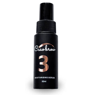 Step 3 nourishing cream 4-pack by Ciaobrow - conditioning serum for brow lamination and lash lift treatments (50ml bottles)