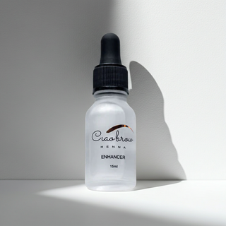 Henna enhancer 15ml by Ciaobrow - professional colour intensifier that prolongs henna brow results with just 2 drops per mix