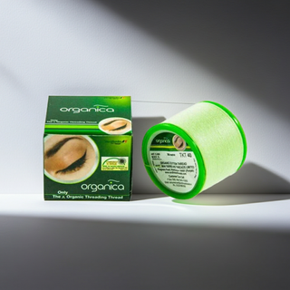 Organica Eyebrow Threading Thread 300m - High-Strength Cotton for Professional Hair Removal
