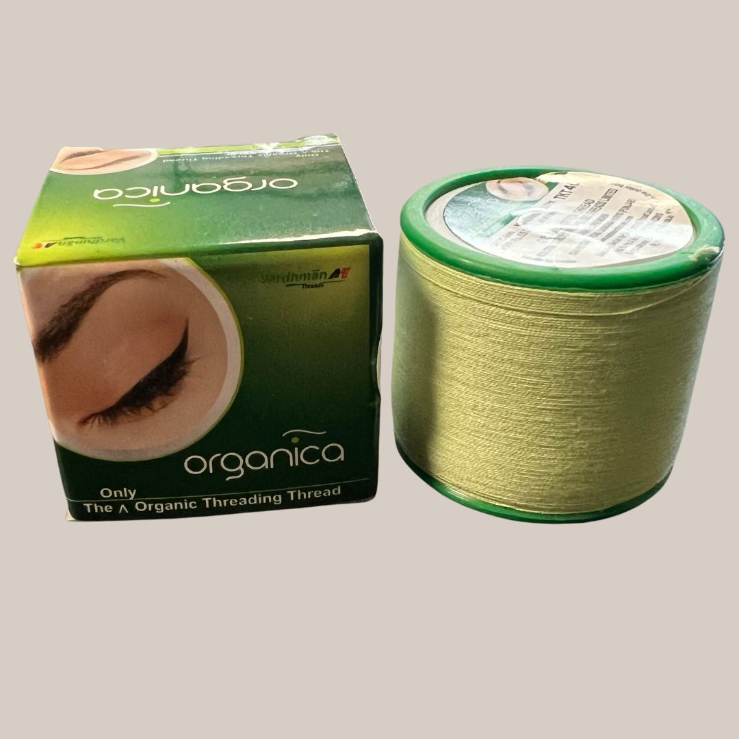 Organica Eyebrow Thread Organic Cotton Eyebrow Threading- Box of 8 Spool