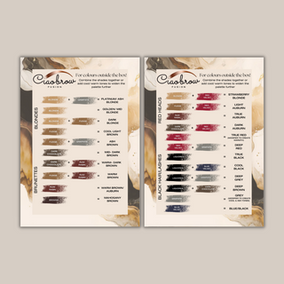 Henna Fusion Tint Shade Guide